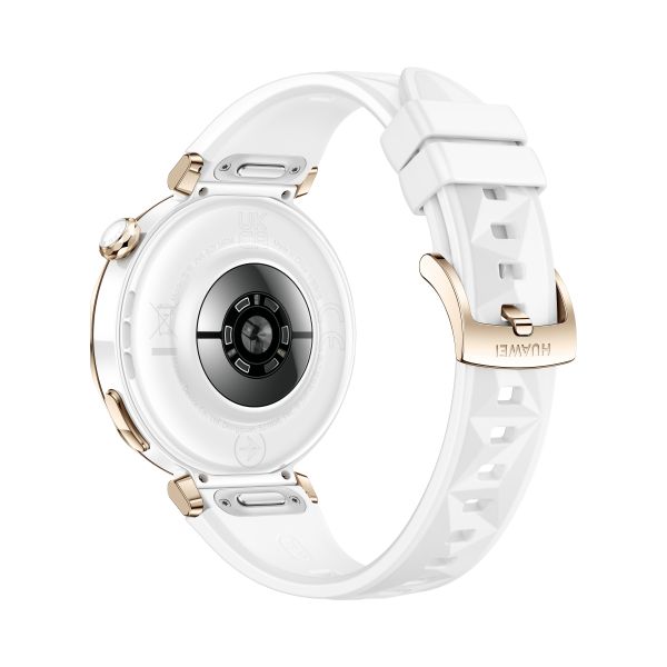 Huawei WATCH GT5 Pro 42mm 3,35 cm (1.32") AMOLED Digitaal 466 x 466 Pixels Wit GPS (55020DRB)