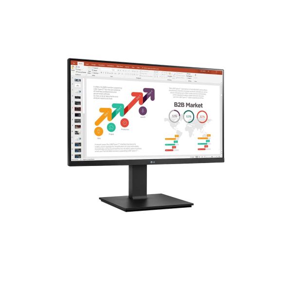 LG 24BP45SP-B computer monitor 60,5 cm (23.8") 1920 x 1080 Pixels Full HD LED Zwart (24BP45SP-B)