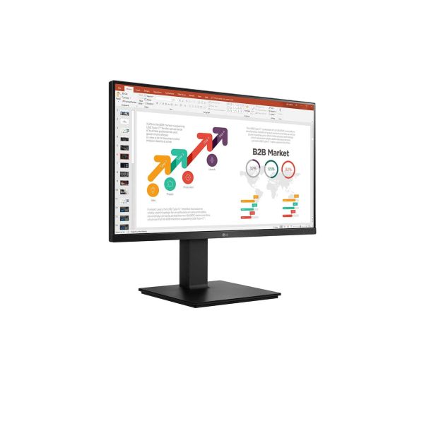 LG 24BP45SP-B computer monitor 60,5 cm (23.8") 1920 x 1080 Pixels Full HD LED Zwart (24BP45SP-B.AEU)