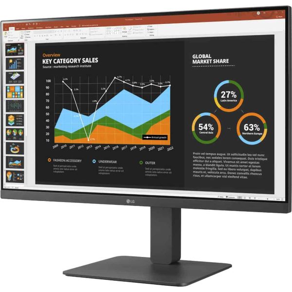 LG 27BR550Y-C.AEU computer monitor 68,6 cm (27") 1920 x 1080 Pixels Full HD LED Grijs (27BR550Y-C)