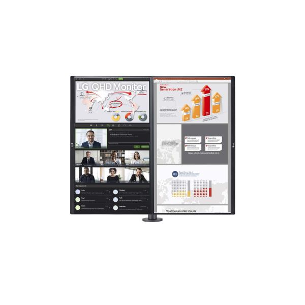 LG 27QP88DP-BS computer monitor 68,6 cm (27") 2560 x 1440 Pixels Quad HD LED Zwart (27QP88DP-BS.AEU)