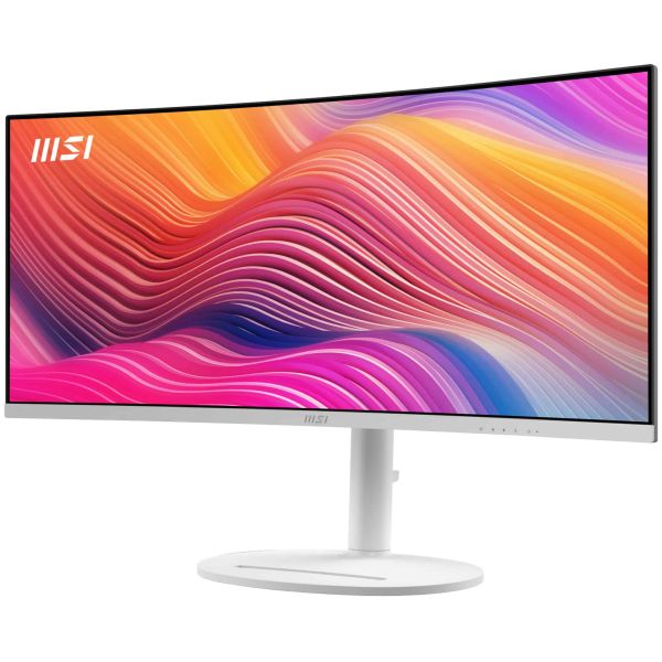 MSI Modern MD342CQPWDE computer monitor 86,4 cm (34") 3440 x 1440 Pixels UltraWide Quad HD LCD Wit (9S6-3PC59H-040)