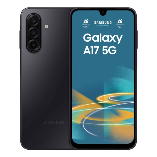Samsung Galaxy A17 5G 17 cm (6.7") Hybride Dual SIM Android 15 USB Type-C 4 GB 128 GB 5000 mAh Zwart (SM-A176BZKAEUE)