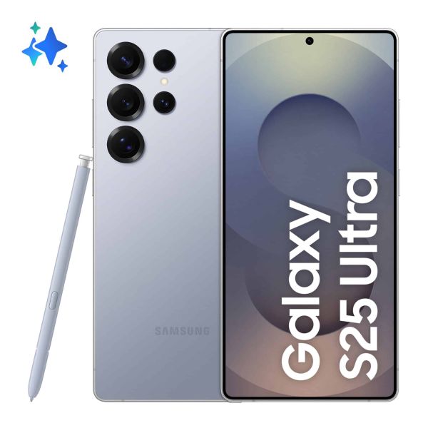 Samsung Galaxy S25 Ultra 17,5 cm (6.9") Dual SIM Android 15 5G USB Type-C 12 GB 1 TB 5000 mAh Blauw, Zilver (SM-S938BZBHEUB)