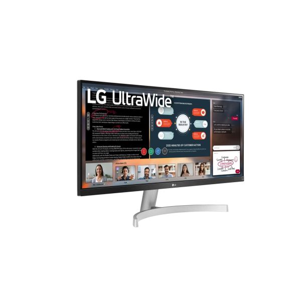 LG 29WN600-W computer monitor 73,7 cm (29") 2560 x 1080 Pixels UltraWide Full HD LED Zilver (29WN600-W)