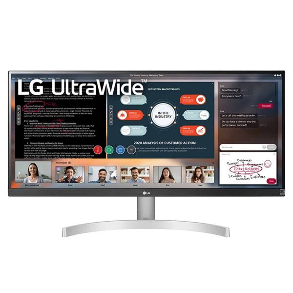 LG 29WN600-W computer monitor 73,7 cm (29") 2560 x 1080 Pixels UltraWide Full HD LED Zilver (29WN600-W)