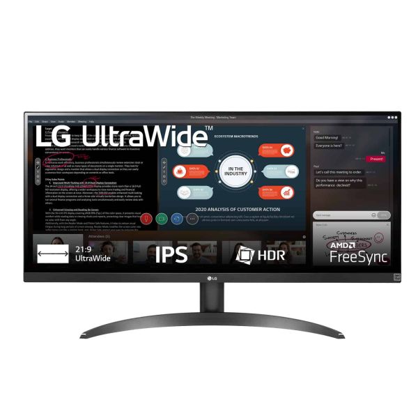 LG 29WP500-B 73,7 cm (29") 2560 x 1080 Pixels UltraWide Full HD LED Zwart (29WP500-B)