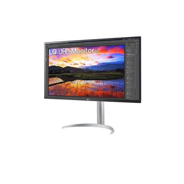 LG 32UP55NP-W computer monitor 80 cm (31.5") 3840 x 2160 Pixels 4K Ultra HD Wit (32UP55NP-W)