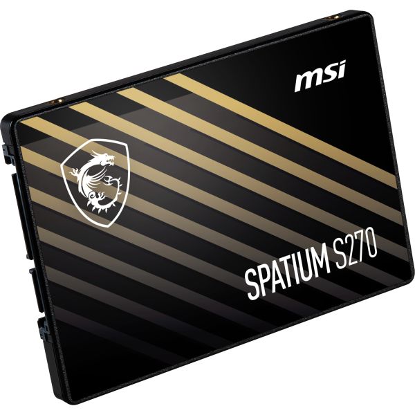 MSI Spatium S270 SATA 2.5 480GB 2.5" SATA III 3D NAND (SPATIUM S270 SATA 2.5 480GB)