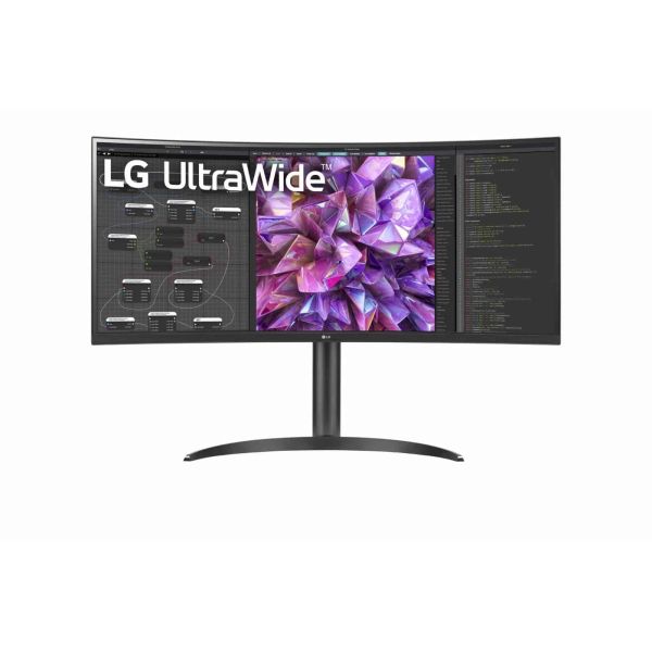 LG 34WQ75C-B computer monitor 86,4 cm (34") 3440 x 1440 Pixels Quad HD LCD Zwart (34WQ75C-B.AEU)