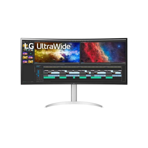LG 38BQ85C-W computer monitor 95,2 cm (37.5") 3840 x 1600 Pixels Quad HD+ Wit (38BQ85C-W)