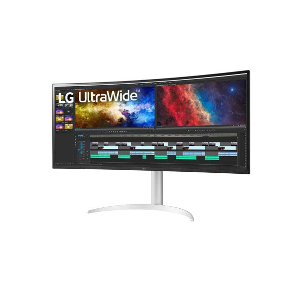 LG 38BQ85C-W computer monitor 95,2 cm (37.5") 3840 x 1600 Pixels Quad HD+ Wit (38BQ85C-W) LG 38BQ85C-W computer monitor 95,2 cm (37.5") 3840 x 1600 Pixels Quad HD+ Wit (38BQ85C-W)