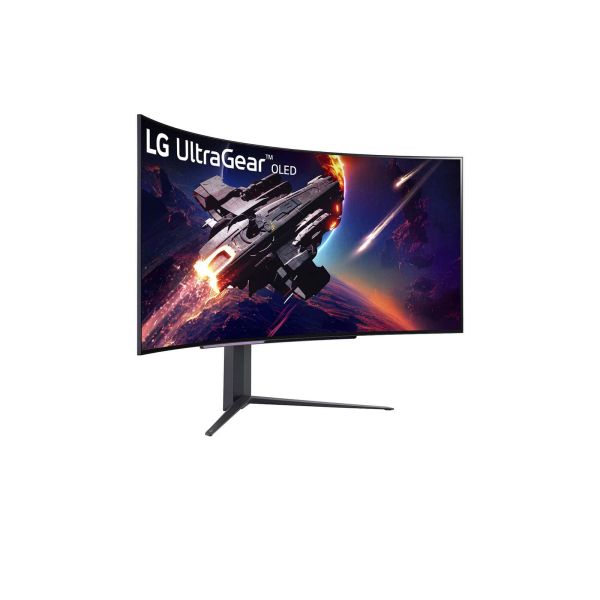LG 45GR95QE-B computer monitor 113 cm (44.5") 3440 x 1440 Pixels Wide Quad HD OLED Zwart (45GR95QE-B.AEU)