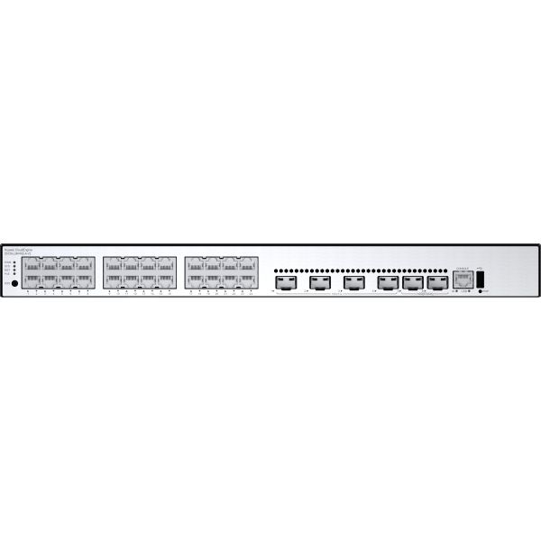 Huawei CloudEngine S5735-L24P4XE-A-V2 Managed L3 Gigabit Ethernet (10/100/1000) Power over Ethernet (PoE) 1U Zwart, Zilver (S5735-L24P4XE-A-V2)