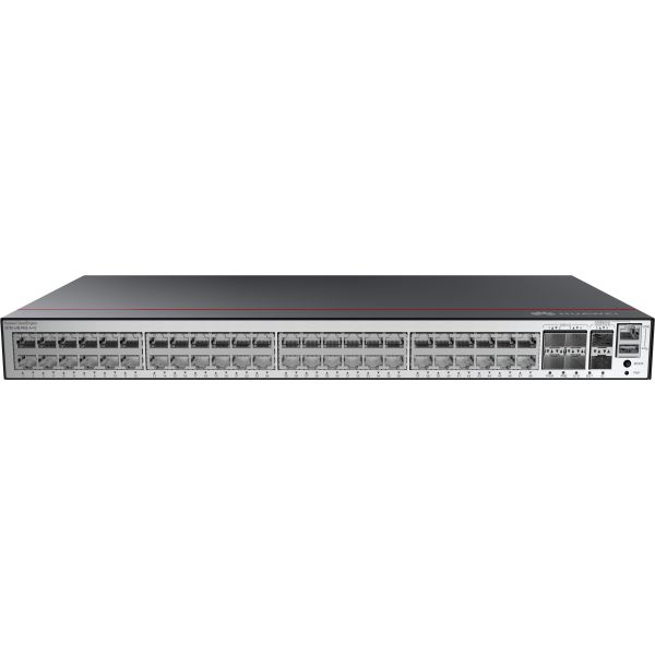 Huawei CloudEngine S5735-L48LP4XE-A-V2 Managed L3 Gigabit Ethernet (10/100/1000) Power over Ethernet (PoE) 1U Zwart, Zilver (S5735-L48LP4XE-A-V2) Huawei CloudEngine S5735-L48LP4XE-A-V2 Managed L3 Gigabit Ethernet (10/100/1000) Power over Ethernet (PoE) 1U Zwart, Zilver (S5735-L48LP4XE-A-V2)