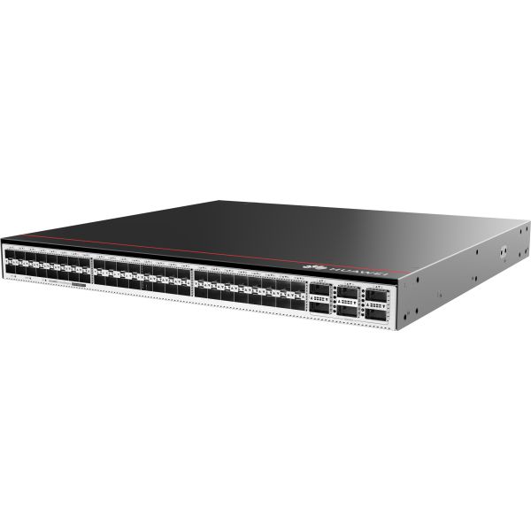 Huawei CloudEngine S6730-H48X6C-V2 Managed L2 Power over Ethernet (PoE) 1U Zwart, Zilver (S6730-H48X6C-V2)