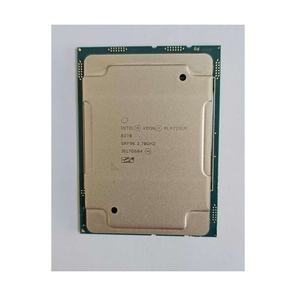 INTEL XEON 26 CORE CPU PLATINUM 8270 35.75M 2.70GHZ 205W (2933) (SRF96)