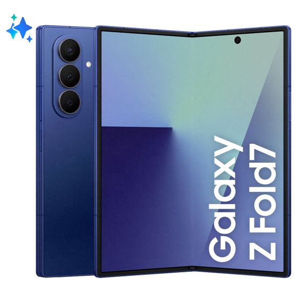Samsung Galaxy Z Fold7 20,3 cm (8") Android 16.0 5G 12 GB 256 GB 4400 mAh Blauw (SM-F966BDBBEUE) Samsung Galaxy Z Fold7 20,3 cm (8") Android 16.0 5G 12 GB 256 GB 4400 mAh Blauw (SM-F966BDBBEUE)
