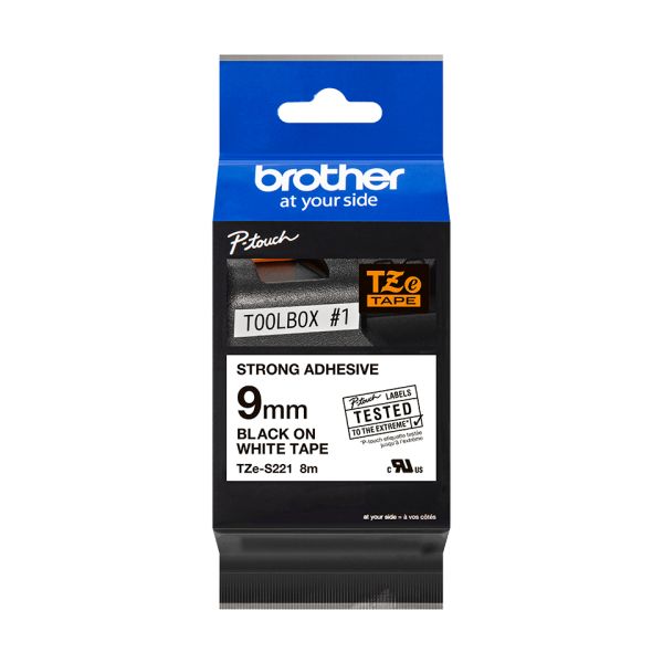 Brother TZE-S221 labelprinter-tape TZ (TZE-S221)