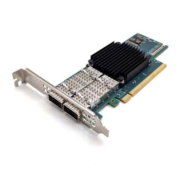 Mellanox NVIDIA ConnectX-6 VPI Dual-Port QSFP56 Network Adapter MCX653 (MCX653106A-ECAT)