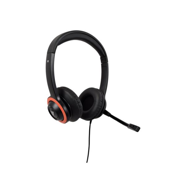 V7 HA530E hoofdtelefoon/headset Bedraad Hoofdband Kantoor/callcenter Zwart (HA530E) V7 HA530E hoofdtelefoon/headset Bedraad Hoofdband Kantoor/callcenter Zwart (HA530E)