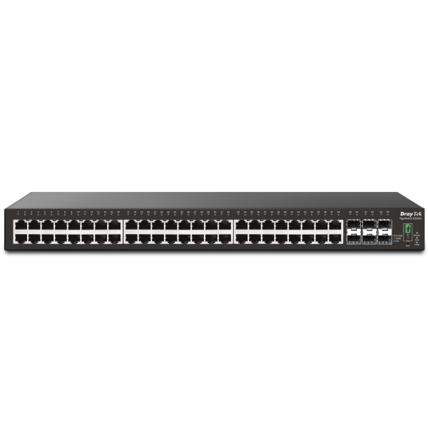 Draytek Switch 440mm DrayTek VigorSwitch  G-2542xs 6*SFP+/48*GE retail (VSWITCHG2542XS-DE-AT-CH)