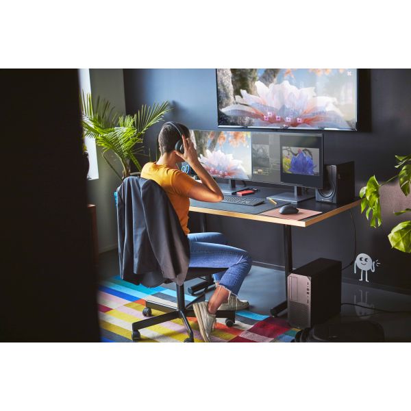 HP Z2 Tower G9 Workstation Wolf Pro Security Edition Intel® Core™ i7 i7-14700K 32 GB DDR5-SDRAM 1 TB SSD NVIDIA RTX A1000 Windows 11 Pro AI Workstation Zwart (A40LCET#ABH)