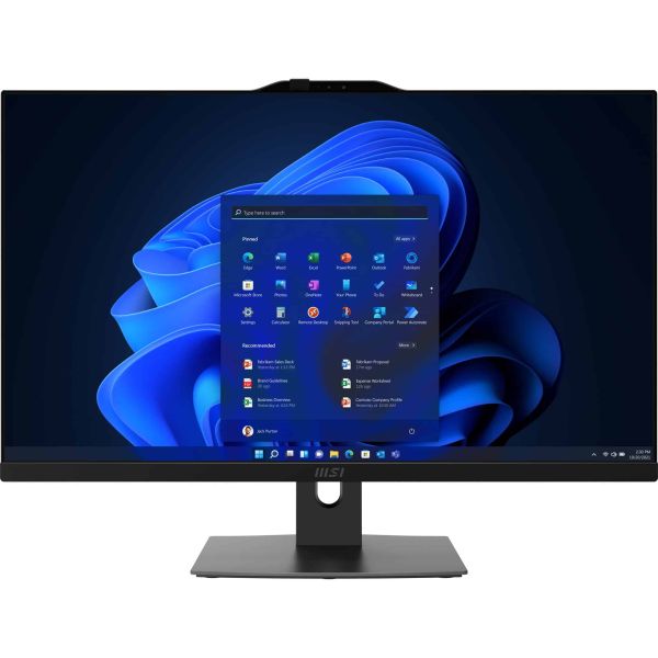 MSI Modern AM272P 12M-1259XAT Intel® Core™ i5 i5-1235U 68,6 cm (27") 1920 x 1080 Pixels Alles-in-één-pc 16 GB DDR4-SDRAM 512 GB SSD Wi-Fi 6E (802.11ax) Zwart (00AF8211-1259)