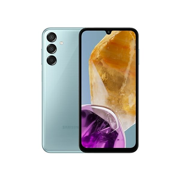 Samsung Galaxy M15 16,5 cm (6.5") Hybride Dual SIM 5G USB Type-C 4 GB 128 GB 6000 mAh Lichtblauw (SM-M156BLBUEUE)