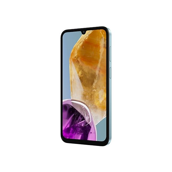 Samsung Galaxy M15 16,5 cm (6.5") Hybride Dual SIM 5G USB Type-C 4 GB 128 GB 6000 mAh Lichtblauw (SM-M156BLBUEUE)
