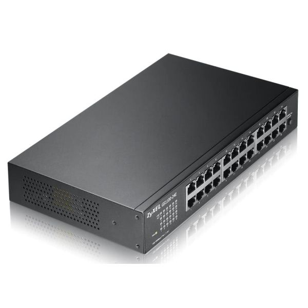 Zyxel GS1100-24E Zwart (GS1100-24E-EU0101F)