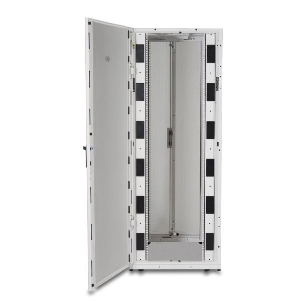 APC NetShelter SX 45U 750 mm breed x 1200 mm diep Behuizing met zijpanelen - wit (AR3355W) APC NetShelter SX 45U 750 mm breed x 1200 mm diep Behuizing met zijpanelen - wit (AR3355W)
