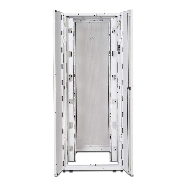 APC NetShelter SX 45U 750 mm breed x 1200 mm diep Behuizing met zijpanelen - wit (AR3355W) APC NetShelter SX 45U 750 mm breed x 1200 mm diep Behuizing met zijpanelen - wit (AR3355W)