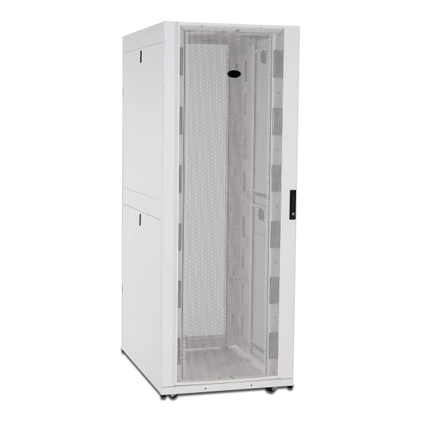 APC NetShelter SX 45U 750 mm breed x 1200 mm diep Behuizing met zijpanelen - wit (AR3355W)