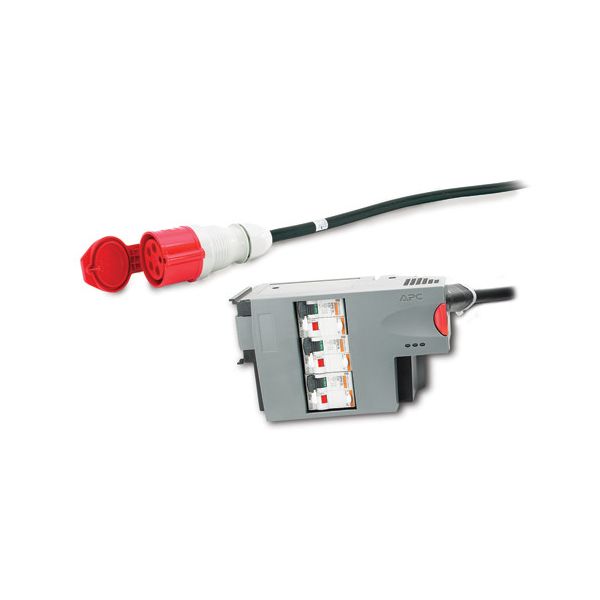 APC Stroomverdelingsmodule 3-polig 5-draads RCD 32A 30mA IEC309 860CM (PDM332IEC-30R-860)