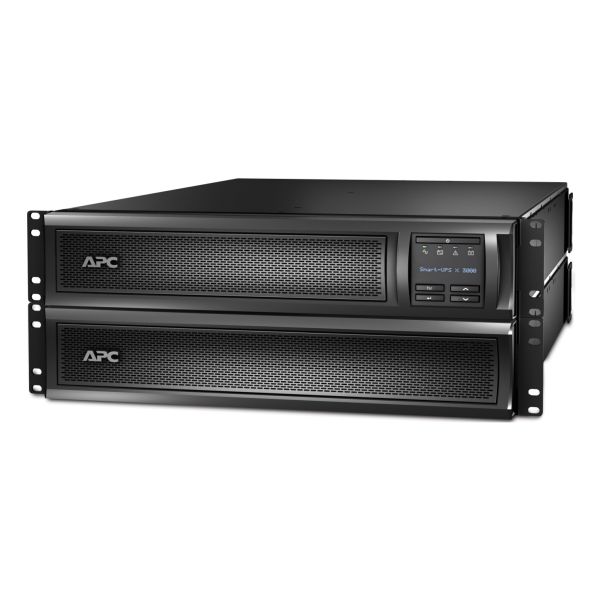 APC Smart- X 3000VA UPS Line-interactive 3 kVA 2700 W 7 AC-uitgang(en) (SMX3000RMLV2U) APC Smart- X 3000VA UPS Line-interactive 3 kVA 2700 W 7 AC-uitgang(en) (SMX3000RMLV2U)