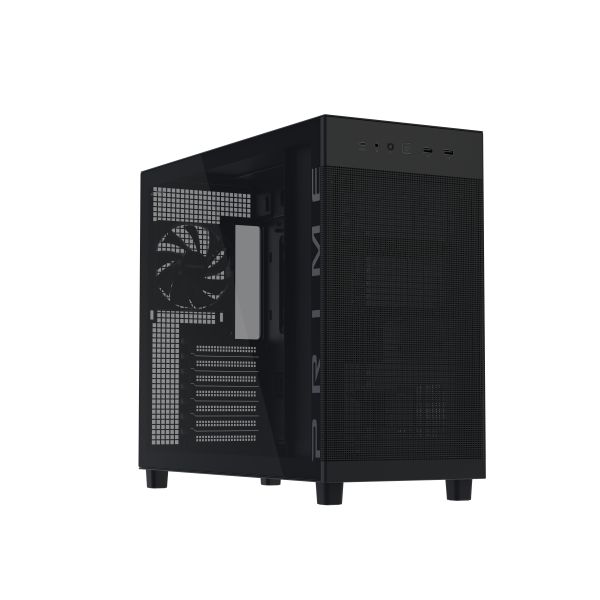 ASUS PRIME AP303 TG Black Midi Tower Zwart (90DC00V0-B39010)