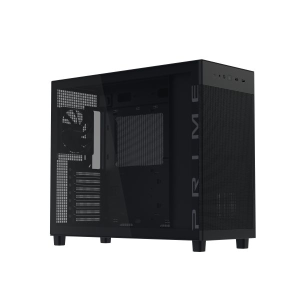 ASUS PRIME AP303 TG Black Midi Tower Zwart (90DC00V0-B39010) ASUS PRIME AP303 TG Black Midi Tower Zwart (90DC00V0-B39010)