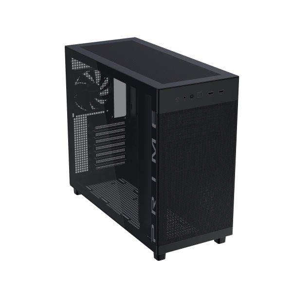 ASUS PRIME AP303 TG Black Midi Tower Zwart (90DC00V0-B39010) ASUS PRIME AP303 TG Black Midi Tower Zwart (90DC00V0-B39010)