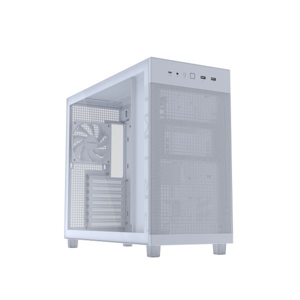 ASUS PRIME AP303 TG White Midi Tower Wit (90DC00V3-B39010)