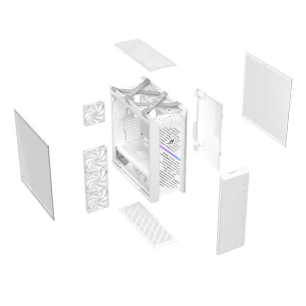ASUS ROG Strix Helios II Midi Tower Wit (90DC00W3-B39000)