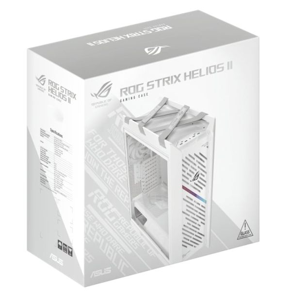 ASUS ROG Strix Helios II Midi Tower Wit (90DC00W3-B39000)