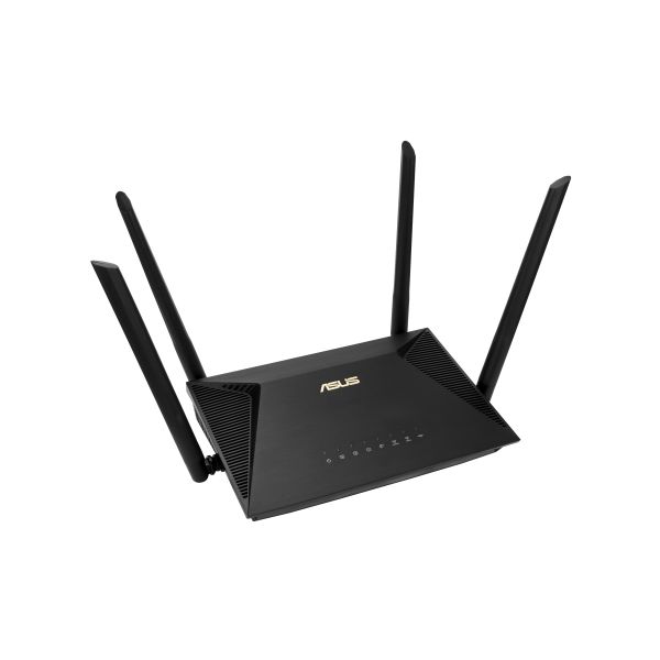 ASUS RT-AX1800U draadloze router Gigabit Ethernet Dual-band (2.4 GHz / 5 GHz) Zwart (90IG06P0-MO3530)