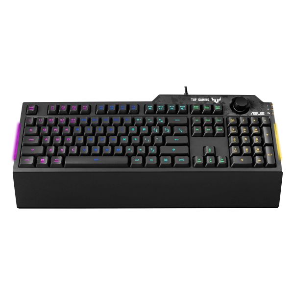 ASUS TUF GAMING K1 toetsenbord Gamen USB Zwart (90MP01X0-BKUA00)