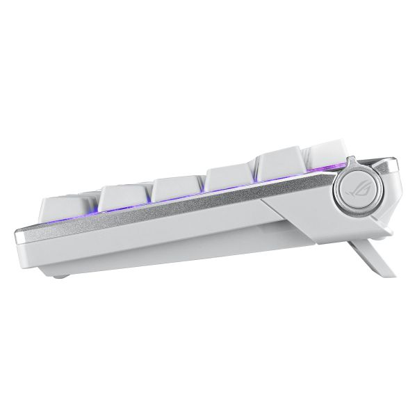 ASUS ROG Azoth toetsenbord Gamen USB + RF Wireless + Bluetooth Wit (90MP031A-BKUA11)