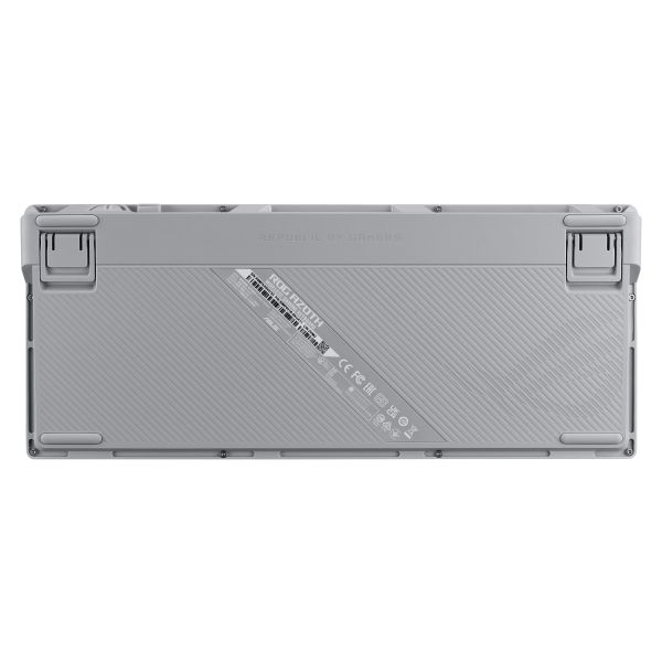 ASUS ROG Azoth toetsenbord Gamen USB + RF Wireless + Bluetooth Wit (90MP031A-BKUA11)