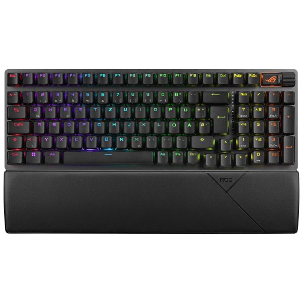 ASUS ROG Strix Scope II 96 Wireless toetsenbord Gamen USB + RF Wireless + Bluetooth QWERTY Amerikaans Engels Zwart (90MP037A-BKUA01)