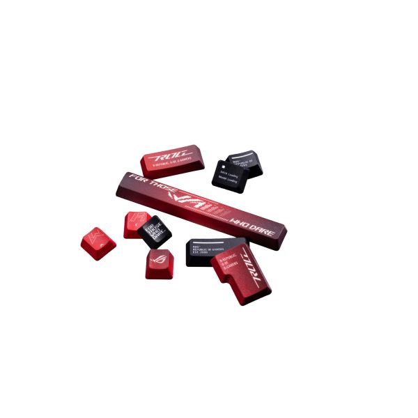 ASUS ROG DYE-SUB Keycap Toetsenbordkapje (90MP03RA-BAUA00)  ASUS ROG DYE-SUB Keycap Toetsenbordkapje (90MP03RA-BAUA00)