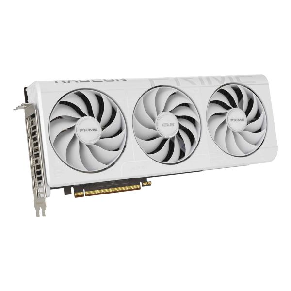 ASUS Prime -RX9070XT-O16G-WHITE AMD Radeon RX 9070 XT 16 GB GDDR6 (90YV0L75-M0NA00)