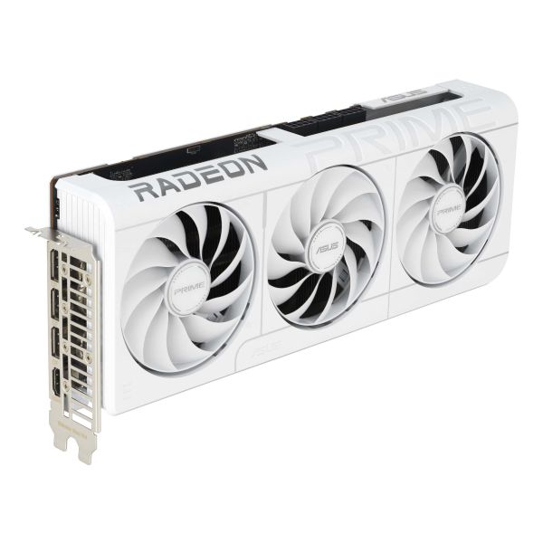 ASUS Prime -RX9070XT-O16G-WHITE AMD Radeon RX 9070 XT 16 GB GDDR6 (90YV0L75-M0NA00)